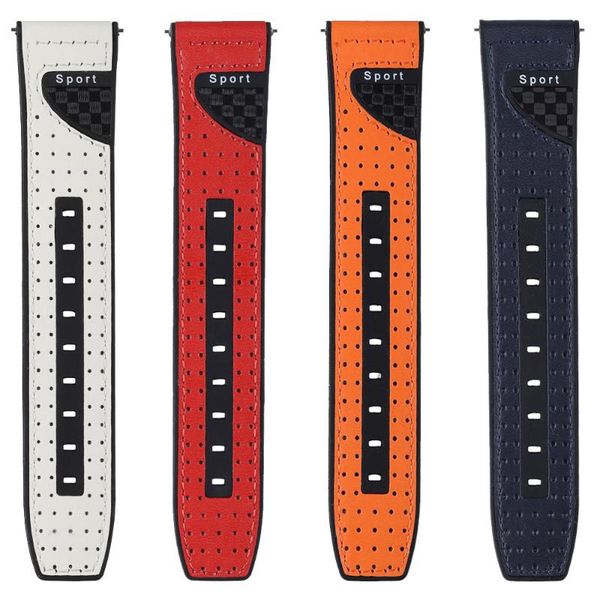 watch bands 22mm soft silicone+leather bracelet for samsung galaxy 46mm/gear s3 band garmin vivoactive 4 sport strap wrist belt, Black;brown
watch bands 22mm soft silicone+leather bracelet for samsung galaxy 46mm/gear s3 band garmin vivoactive 4 sport strap wrist belt, Black;brown
