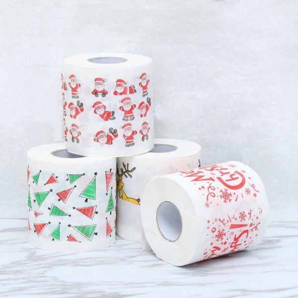 merry christmas supplies printed toilet paper home bath living room tissue rolles decoration kitchen
merry christmas supplies printed toilet paper home bath living room tissue rolles decoration kitchen
