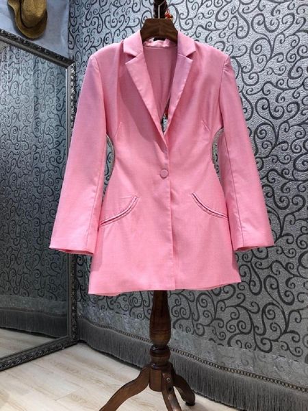 women's suits & blazers blazer coats 2021 autumn fashion clothing women notched colllar hollow out backless long sleeve pink gr, White;black
women's suits & blazers blazer coats 2021 autumn fashion clothing women notched colllar hollow out backless long sleeve pink gr, White;black