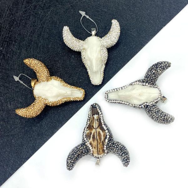 charms acrylic pendant jewelry natural stone necklace white coffee bull head shape diy making accessories wholesale, Bronze;silver
charms acrylic pendant jewelry natural stone necklace white coffee bull head shape diy making accessories wholesale, Bronze;silver