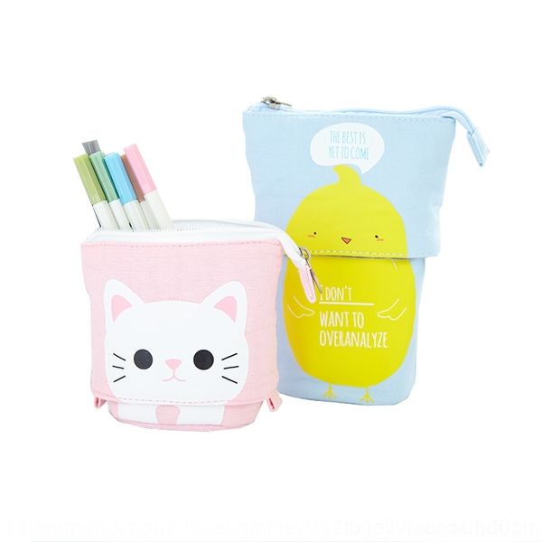 UDHO ankou korea lovely simple multi-functional creative pencil bags cil student stationery case canvas stationery box variable drop-down c
UDHO ankou korea lovely simple multi-functional creative pencil bags cil student stationery case canvas stationery box variable drop-down c