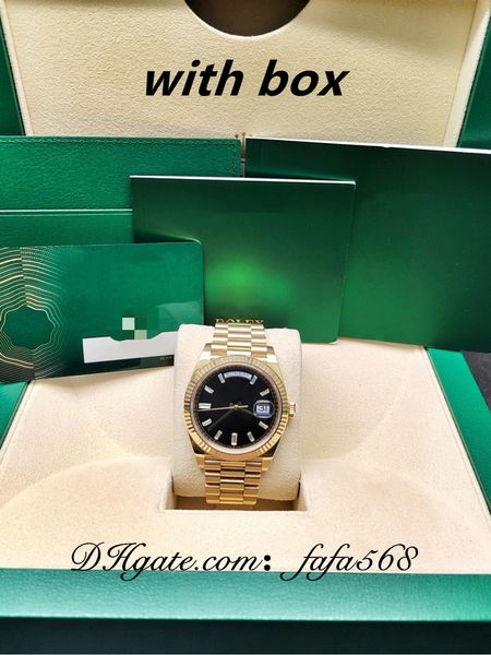dh maker watch gold president date sapphire version diamond bezel 40mm dial automatic fashion men's wristwatch, Slivery;brown
dh maker watch gold president date sapphire version diamond bezel 40mm dial automatic fashion men's wristwatch, Slivery;brown