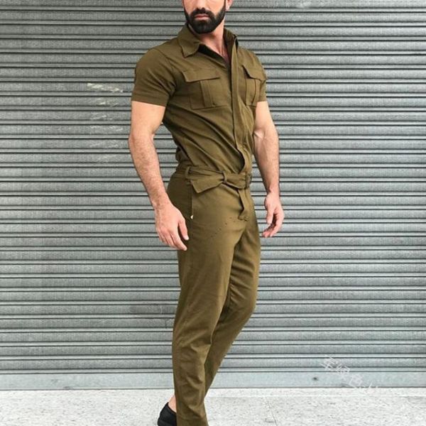 men's pants cotton blends jumpsuit mens overalls casual short sleeve rompers solid color overall 2021 romper pocket trousers w955, Black
men's pants cotton blends jumpsuit mens overalls casual short sleeve rompers solid color overall 2021 romper pocket trousers w955, Black