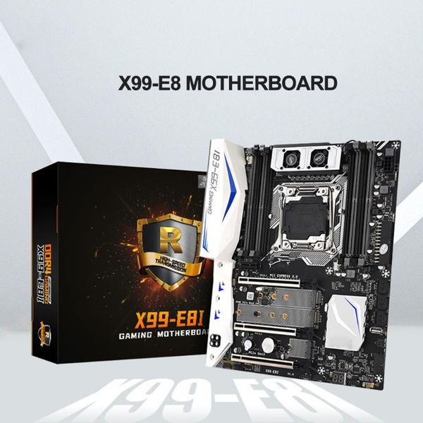 motherboards x99 e8i motherboard 8 channels dual m.2 nvme slot ssd memory support ddr4 lga2011-3 v3/v4 pcie 16x with cooling fan
motherboards x99 e8i motherboard 8 channels dual m.2 nvme slot ssd memory support ddr4 lga2011-3 v3/v4 pcie 16x with cooling fan