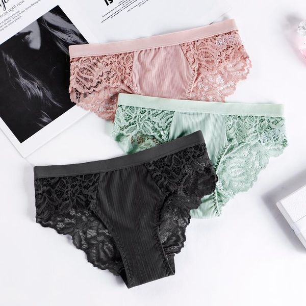 women's panties fashion lace underwear women briefs seamless lingerie underpants plus size girls bikini traceless, Black;pink
women's panties fashion lace underwear women briefs seamless lingerie underpants plus size girls bikini traceless, Black;pink
