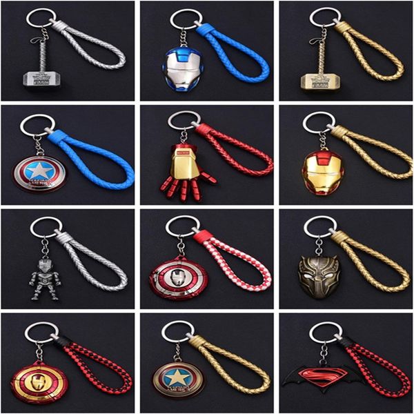 keychains captain usa keychain leather rope avenger keyring metal peripheral movie pendant small gift, Silver
keychains captain usa keychain leather rope avenger keyring metal peripheral movie pendant small gift, Silver