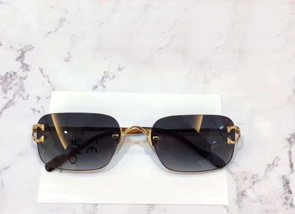 rimless sunglasses metal gold brown gradient men fashion sunglasses uv400 protection eyewear with box, White;black
rimless sunglasses metal gold brown gradient men fashion sunglasses uv400 protection eyewear with box, White;black