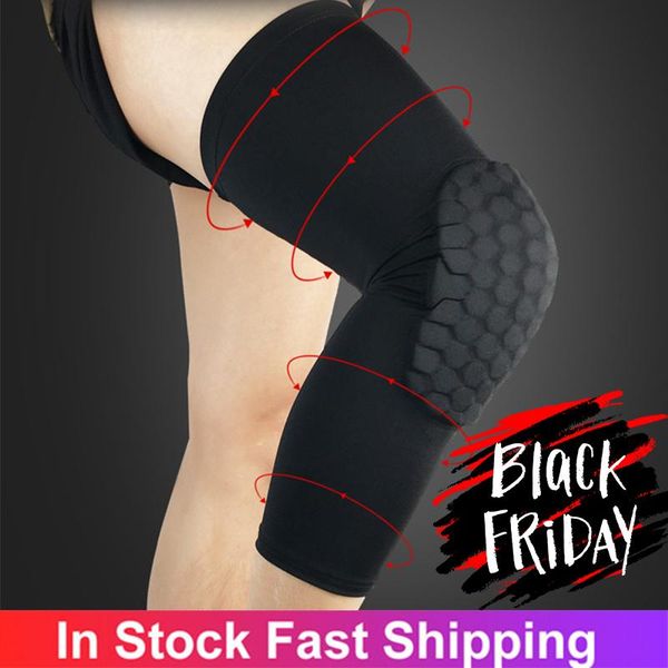 breathable sports football basketball knee pads honeycomb pad leg tape sleeve calf compression support protection elbow &, Black;gray
breathable sports football basketball knee pads honeycomb pad leg tape sleeve calf compression support protection elbow &, Black;gray