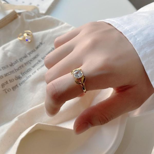 cluster rings leouerry 925 sterling silver leaf oval cz for women minimalist elegant golden finger female party jewelry, Golden;silver
cluster rings leouerry 925 sterling silver leaf oval cz for women minimalist elegant golden finger female party jewelry, Golden;silver