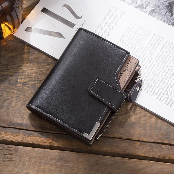 vintage short multi-function card wallet men luxury slim coin purse man small bifold leather wallets holder purses, Red;black
vintage short multi-function card wallet men luxury slim coin purse man small bifold leather wallets holder purses, Red;black