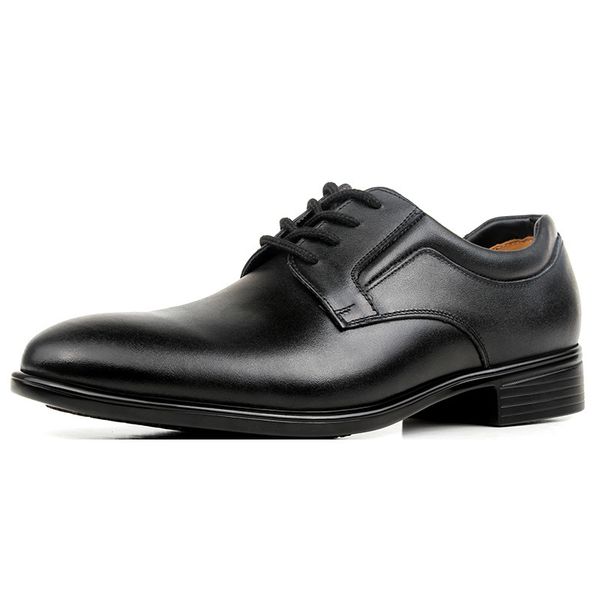 spring and autumn leather shoes men's are equipped with standard breathable busins drs casual military ga civil, Black
spring and autumn leather shoes men's are equipped with standard breathable busins drs casual military ga civil, Black