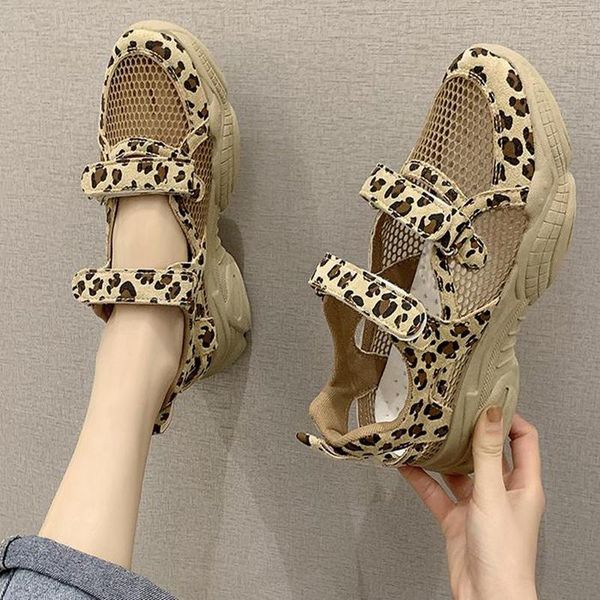 dad sports sandal woman summer 2021 leopard pattern fashion super net red casual shoes trend sandals, Black
dad sports sandal woman summer 2021 leopard pattern fashion super net red casual shoes trend sandals, Black