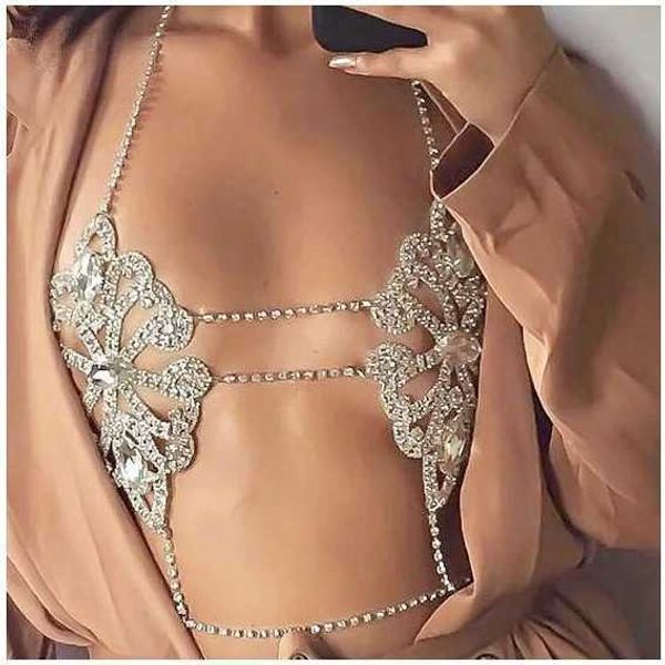 fashion accessories new bikini beach crystal diamond chest chain trendy girl geometric diamond body chain, Silver
fashion accessories new bikini beach crystal diamond chest chain trendy girl geometric diamond body chain, Silver