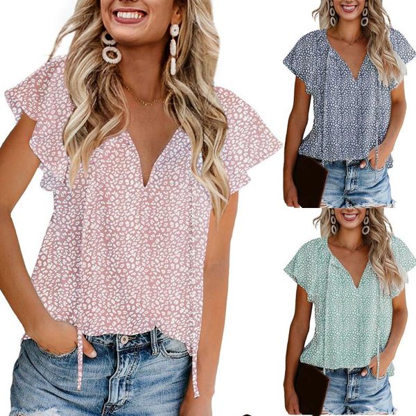women's t-shirt flare sleeve women simple t-shirts casual ladies fashion printed v-neck floral short-sleeved leisure pullover sweet, White
women's t-shirt flare sleeve women simple t-shirts casual ladies fashion printed v-neck floral short-sleeved leisure pullover sweet, White