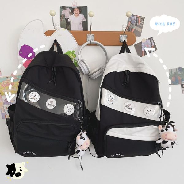 backpack beibao korean student bag ins cute 2021 wanghongchu high school campus
backpack beibao korean student bag ins cute 2021 wanghongchu high school campus