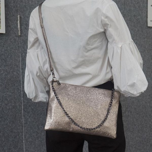 fashion shiny women clutches party envelope for ladies handbag chain shoulder bags female bolsas silver waist
fashion shiny women clutches party envelope for ladies handbag chain shoulder bags female bolsas silver waist