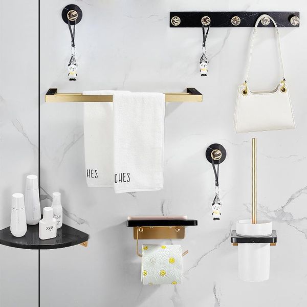 bathroom accessories natural black marble brass towel tissue rack toilet brush holder bath shelf accessory set
bathroom accessories natural black marble brass towel tissue rack toilet brush holder bath shelf accessory set