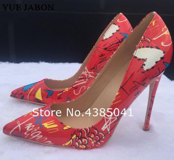 artistic graffiti print women stiletto high heels red ladies party pointed toe pumps shoes customized accept dress, Black
artistic graffiti print women stiletto high heels red ladies party pointed toe pumps shoes customized accept dress, Black