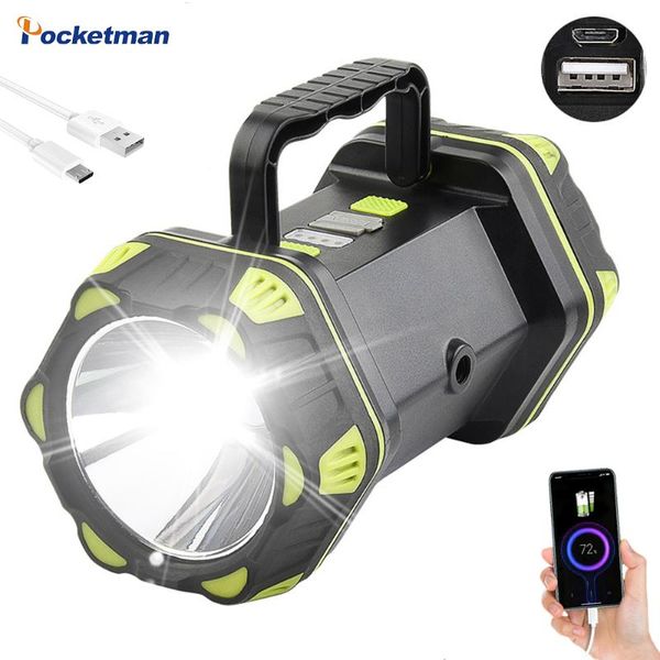 portable lanterns outdoor searchlight 3 light source 8 molds with power display bank function red warning camping lamp
portable lanterns outdoor searchlight 3 light source 8 molds with power display bank function red warning camping lamp