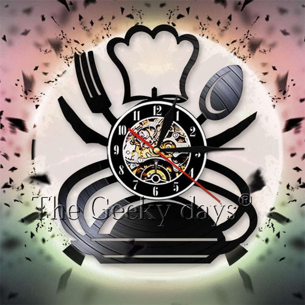 wall clocks chef hat decorative clock creative kitchen black hanging record vintage art decor for
wall clocks chef hat decorative clock creative kitchen black hanging record vintage art decor for