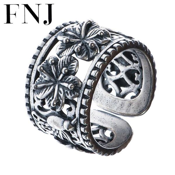 cluster rings fnj 925 silver ring hollow flower adjustable size 100% original real s925 solid for women jewelry, Golden;silver
cluster rings fnj 925 silver ring hollow flower adjustable size 100% original real s925 solid for women jewelry, Golden;silver