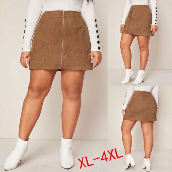 skirts women front zipper up a-line short pencil skirt high waist large size1xl-4xl ladies solid casual female clothing, Black
skirts women front zipper up a-line short pencil skirt high waist large size1xl-4xl ladies solid casual female clothing, Black