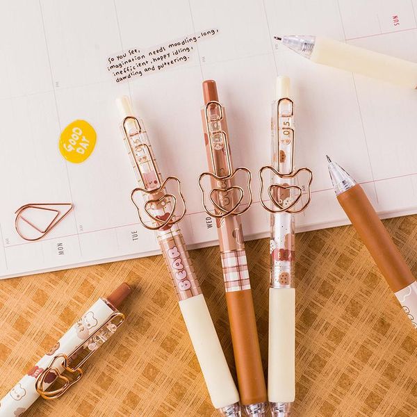gel pens 1pc kawaii caramel pudding bear 0.5mm pen anime cartoon print cute neutral signature school supplies
gel pens 1pc kawaii caramel pudding bear 0.5mm pen anime cartoon print cute neutral signature school supplies