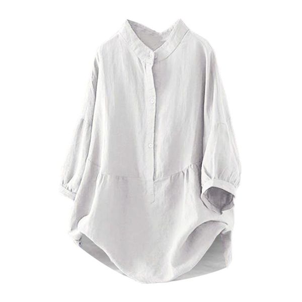women's blouses & shirts vintage lantern sleeve spring summer women shirt round collar office lady casual button up feminina blusa ll4, White
women's blouses & shirts vintage lantern sleeve spring summer women shirt round collar office lady casual button up feminina blusa ll4, White