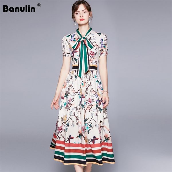 women runway shirt dress summer short sleeve contrast bow tie collar flower print striped vintage midi n53108 210603, Black;gray
women runway shirt dress summer short sleeve contrast bow tie collar flower print striped vintage midi n53108 210603, Black;gray