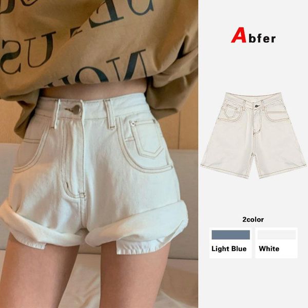 women's shorts abfer plus size 2021 summer short jeans women solid color femme korean chic feminino 5xl trousers high waist denim, White;black
women's shorts abfer plus size 2021 summer short jeans women solid color femme korean chic feminino 5xl trousers high waist denim, White;black