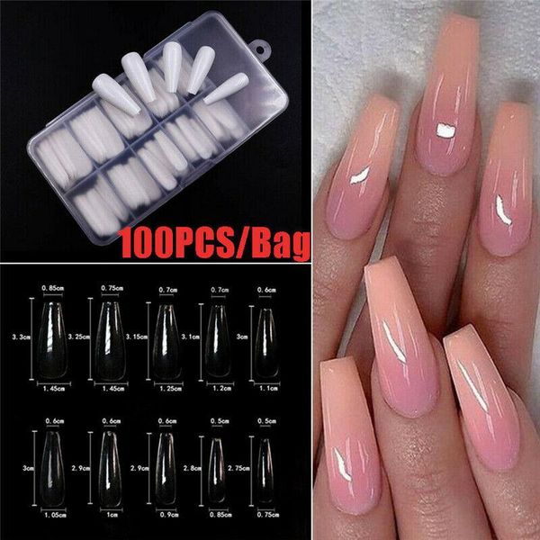 100pcs/set long ballerina false nail art tips acrylic nails manicure supplies nn, Red;gold
100pcs/set long ballerina false nail art tips acrylic nails manicure supplies nn, Red;gold