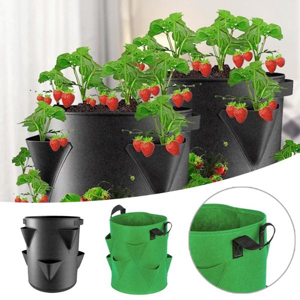 planters & pots felt fabric planting bags strawberry grow pot vertical garden hanging with visualization pockets
planters & pots felt fabric planting bags strawberry grow pot vertical garden hanging with visualization pockets