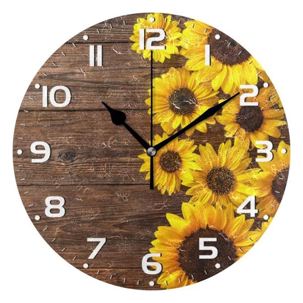 yellow sunflower 10 inch battery operated quartz analog quiet desk clock for home,office,school wall clocks
yellow sunflower 10 inch battery operated quartz analog quiet desk clock for home,office,school wall clocks