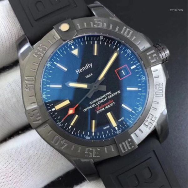44mm luxury automatic mechanical men's watch seagull movement sapphire luminous calendar men military business clock wristwatches, Slivery;brown
44mm luxury automatic mechanical men's watch seagull movement sapphire luminous calendar men military business clock wristwatches, Slivery;brown