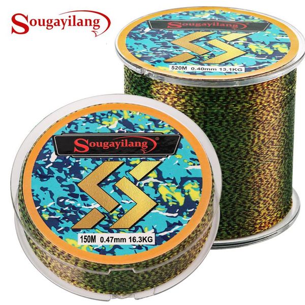 sougayilang 150m/520m nylon fishing line monofilament smooth casting thread for saltwater freshwater tackle braid 
sougayilang 150m/520m nylon fishing line monofilament smooth casting thread for saltwater freshwater tackle braid