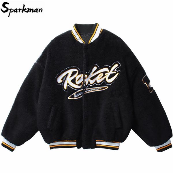 men's jackets bomber jacket mens hip hop streetwear embroidery furry coat 2021 winter harajuku loose outwear black, Black;brown
men's jackets bomber jacket mens hip hop streetwear embroidery furry coat 2021 winter harajuku loose outwear black, Black;brown