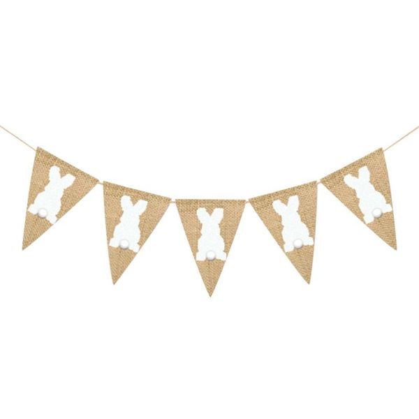 party decoration 3 meters easter burlap pennant flags banners wave point garland for decorations (white
party decoration 3 meters easter burlap pennant flags banners wave point garland for decorations (white