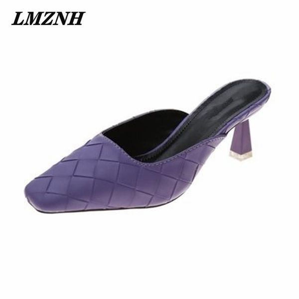 fashion woman slides summer slip-on mid-heel solid mules sandals brand designer women shoes dress, Black
fashion woman slides summer slip-on mid-heel solid mules sandals brand designer women shoes dress, Black