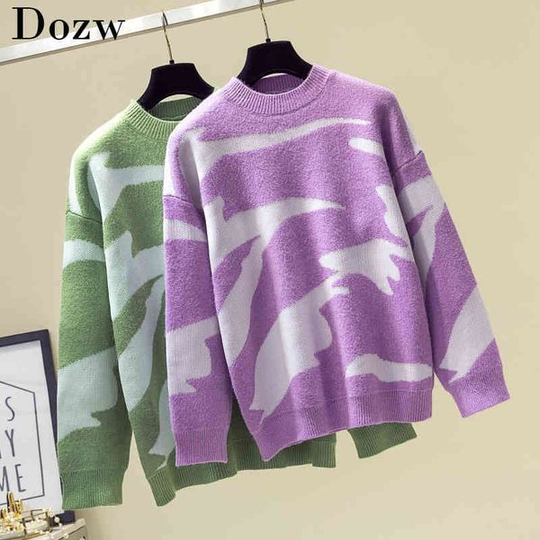 fashion sweater for women winter long sleeve casual knit printed pullover autumn o-neck warm leisure jumper cashmere tunic 210414, White;black
fashion sweater for women winter long sleeve casual knit printed pullover autumn o-neck warm leisure jumper cashmere tunic 210414, White;black