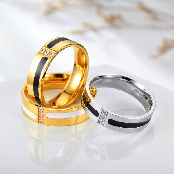 wedding rings fashion 6mm cubic zirconia love for women luxury black promise stainless steel ring gifts wholesale lots bulk, Slivery;golden
wedding rings fashion 6mm cubic zirconia love for women luxury black promise stainless steel ring gifts wholesale lots bulk, Slivery;golden