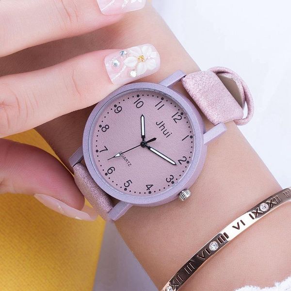 wristwatches fashion watch ladies luxury bracelet casual quartz leather strap frosted analog, Slivery;brown
wristwatches fashion watch ladies luxury bracelet casual quartz leather strap frosted analog, Slivery;brown