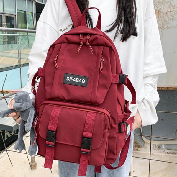 backpack waterproof nylon women female travel bag college girls boy multi-pocket schoolbag for teenage boys
backpack waterproof nylon women female travel bag college girls boy multi-pocket schoolbag for teenage boys
