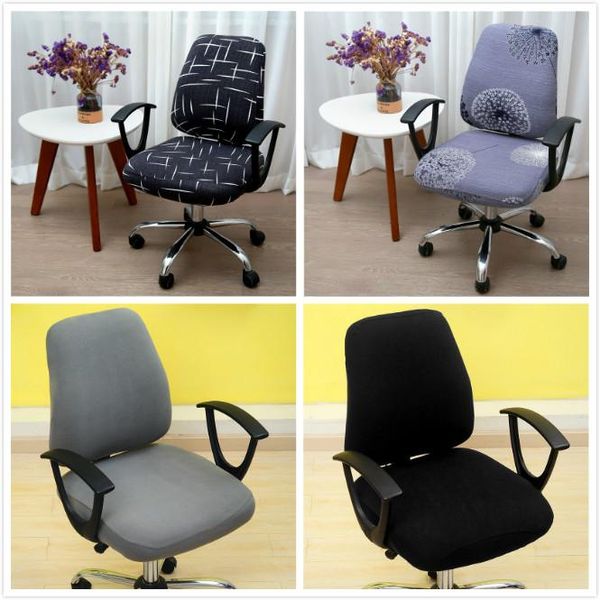 chair covers soft stretch spandex split cover solid anti-dirty black computer removable slipcovers for office seat chairs
chair covers soft stretch spandex split cover solid anti-dirty black computer removable slipcovers for office seat chairs