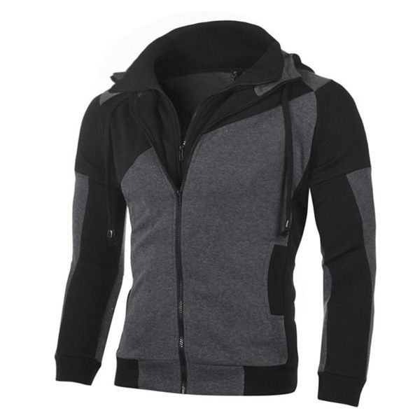 men's hoodies & sweatshirts 2021autumn winter jacket slim fit hooded zipper male solid cotton thick warm coat men clothing, Black
men's hoodies & sweatshirts 2021autumn winter jacket slim fit hooded zipper male solid cotton thick warm coat men clothing, Black
