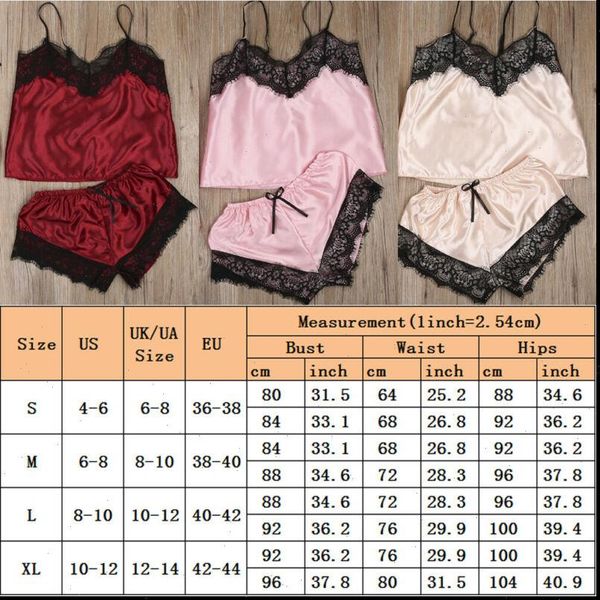 satin lace mesh babydoll womens sleepwears lingerie nightwear shorts pjs pyjamas sets, Black;red
satin lace mesh babydoll womens sleepwears lingerie nightwear shorts pjs pyjamas sets, Black;red