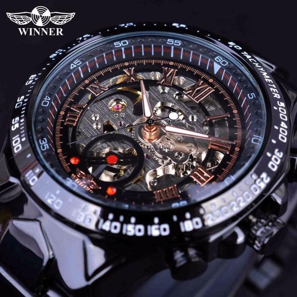 winner 2021 sport racing design stainless steel case men military watch automatic mechanical skeleton watches wristwatches, Slivery;brown
winner 2021 sport racing design stainless steel case men military watch automatic mechanical skeleton watches wristwatches, Slivery;brown