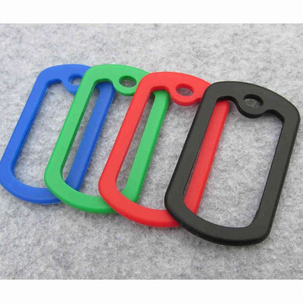 per lot square 100 tag pieces rubber silicone silencer for military army dog tags 
per lot square 100 tag pieces rubber silicone silencer for military army dog tags