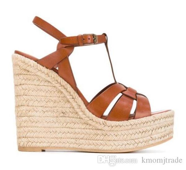 woman new release tribute espadrille wedge sandals t-strap leather platform wedge espadrille sandal shoes ysls hfs, Black
woman new release tribute espadrille wedge sandals t-strap leather platform wedge espadrille sandal shoes ysls hfs, Black
