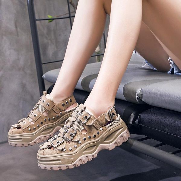 dress shoes summer fashion sandals metal sense increased genuine leather casual buckle thick bottom women ca-26, Black
dress shoes summer fashion sandals metal sense increased genuine leather casual buckle thick bottom women ca-26, Black