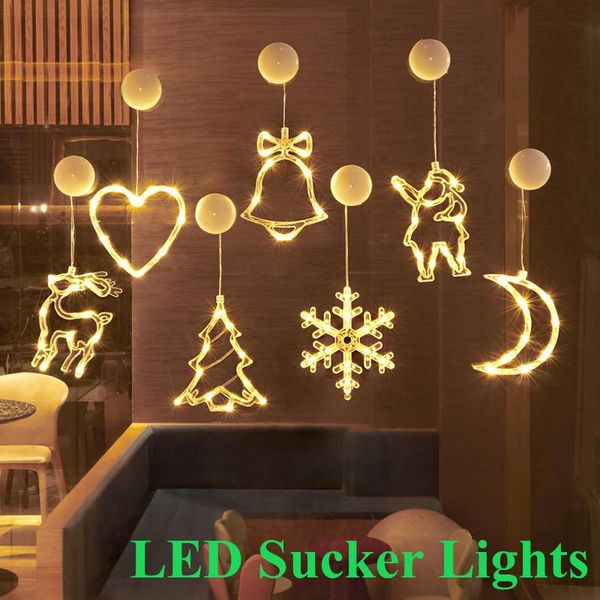 strings christmas bell snowman star lights holiday window decor led sucker battery powered xmas garland for home lamps
strings christmas bell snowman star lights holiday window decor led sucker battery powered xmas garland for home lamps